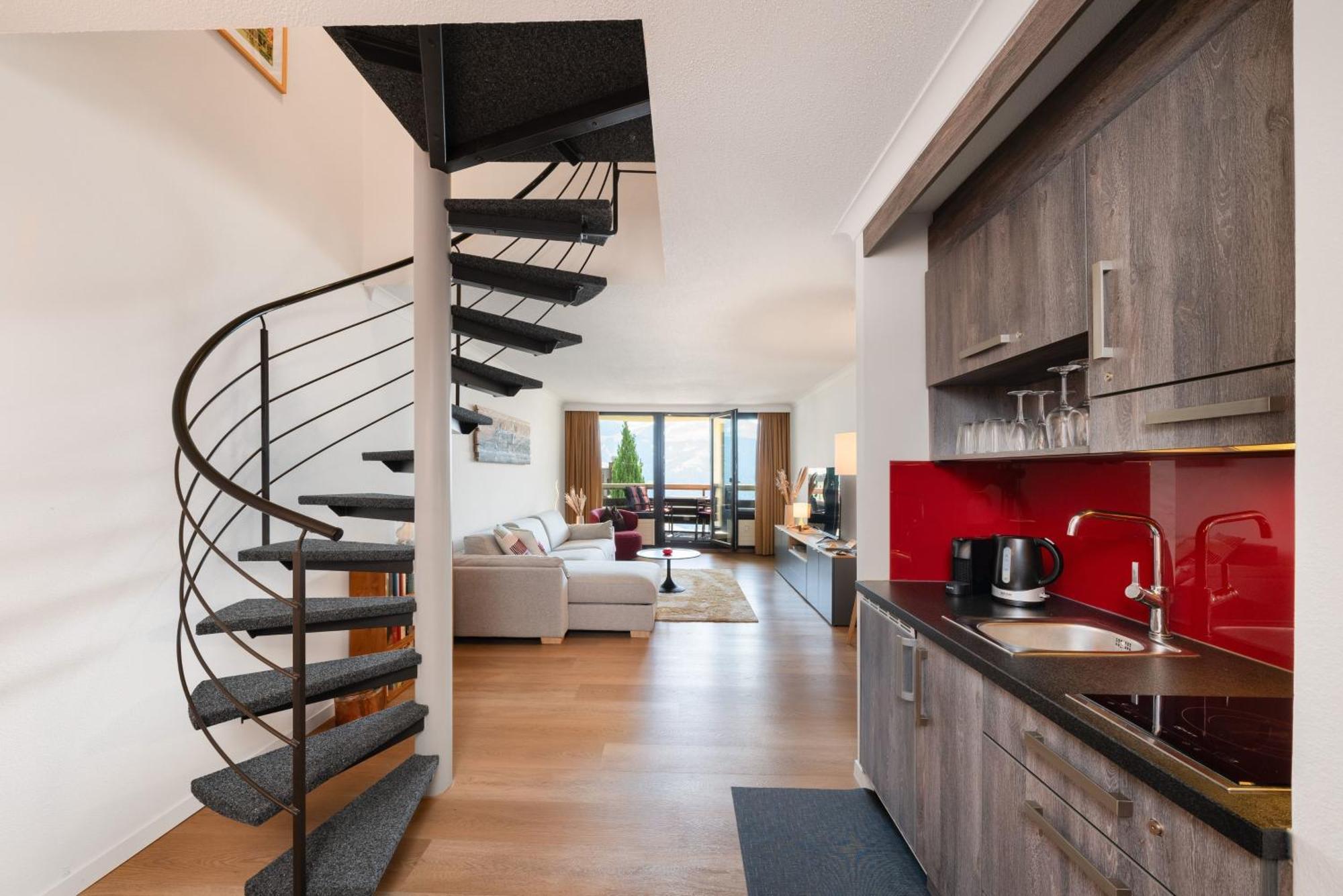Wohnung Edelweiss Direkt In 4 Sterne Hotel Beatenberg Luaran gambar